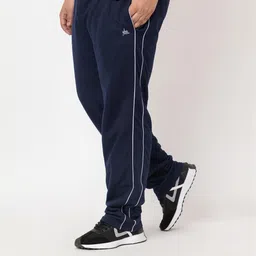 YHA Men Cotton Regular Fit Running Track Pants-image-10