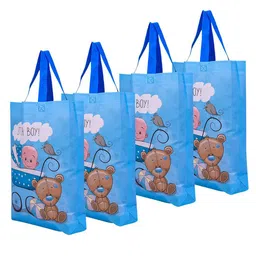 Kuber Industries Boys Pack of 4 Carry Bags for Gifts and Grocery-picture-30