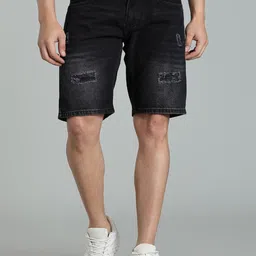 PAUL STREET Men Denim Outdoor Denim Shorts-picture-43