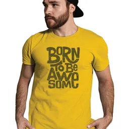 Tantra Men Typography Printed Round Neck Cotton T-shirt-image-78