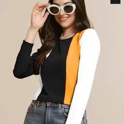 Mast & Harbour Women Pack of 2 Colourblocked Regular Top-image-97