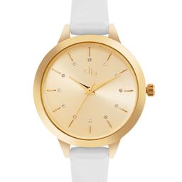 DressBerry Women Brass Dial & Leather Straps Analogue Watch DB25-7A-image-56