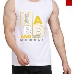 WOOSTRO Men Pack Of 2 Typography Printed Round Neck Cotton Slim Fit T-shirts-image-96