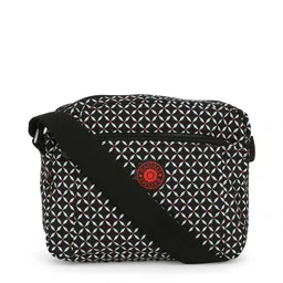 BAOMI Black Printed Bucket Sling Bag-15
