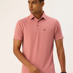 FIFTY TWO Self-Design Polo Collar Dri-FIT Training T-shirt-image-90
