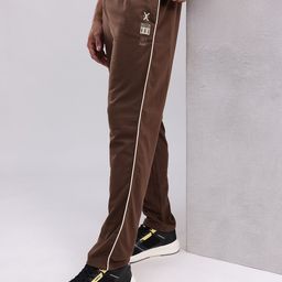 HRX By Hrithik Roshan Men Slim Fit Casual Track Pants With Side Striped Detail-image-36