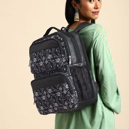 Anouk Women Graphic Printed Backpack-25