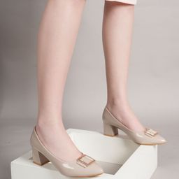 Lavie Party Block Pumps with Buckles-49