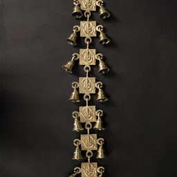 Exotic India Brass Spiritual Wall Decor-picture-13