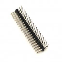 2x20 Pin 2.54mm Pitch (Right Angle) Male Header Berg Strip-picture-29