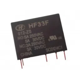 Hongfa 12V 5A DC HF33F/012-ZS3 5-Pin SPDT Miniature Power Relay-19