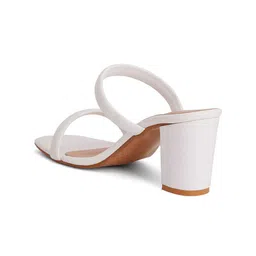 ZENVO Strapy Open Toe Block Heels image 4