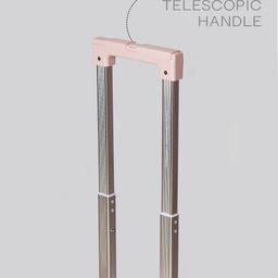 French Connection Set Of 2 Textured Hard Trolley Suitcases- 120L image 2