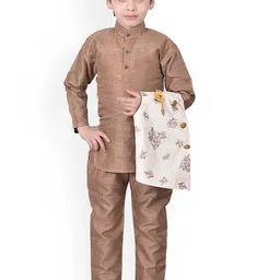 BAESD Boys Regular Kurta with Pyjamas image 4