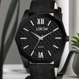 LOREM Men Dial & Straps Analogue Watch LR82-A image 1