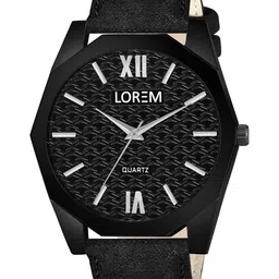 LOREM Men Dial & Straps Analogue Watch LR82-A image 2