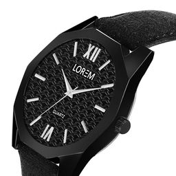LOREM Men Dial & Straps Analogue Watch LR82-A image 3