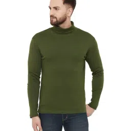 Hypernation Olive Cotton T-Shirt-image-92