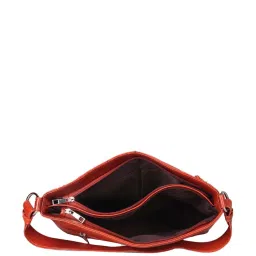 Genwayne Tan Solid Medium Shoulder Handbag image 4