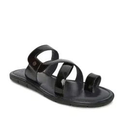 Gabicci Men's Black Toe Ring Sandals-picture-16
