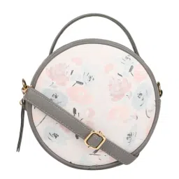 Bagsy Malone Grey Printed Medium Handbag-image-89