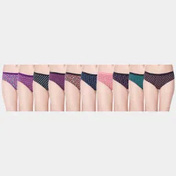 Dollar Missy Multicolor Cotton Panty Set - Pack of 10-image-72
