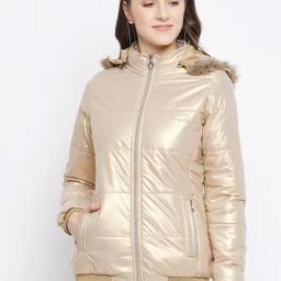 Duke Beige Quilted Jacket-image-72