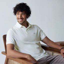 Andamen White Cotton Regular Fit Polo T-Shirt-image-46