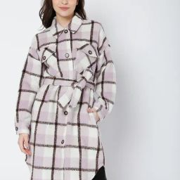 Vero Moda Lavender Fog Checked-image-26