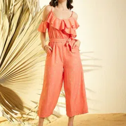 StyleStone Pink Floral Jumpsuit-image-76