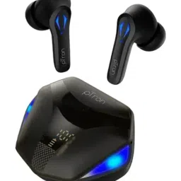 PTron Basspods 681 with Gaming Mode 50 ms Low Latency Wireless Bluetooth 5.1 Earbuds (Black)-image-40
