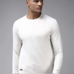 Showoff White Cotton Regular Fit Sweatshirt-picture-31