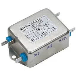 Epcos B84112G Series Chassis Mount EMC Filter 20 Amp Current Rating 1 Phase 250 V AC 52 mm Length, B84112G0000G120-46