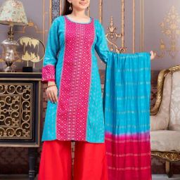 Aarika Girls Turquoise Printed Kurti-image-61