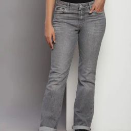 Tommy Hilfiger Grey Cotton Slim Fit Jeans-image-75