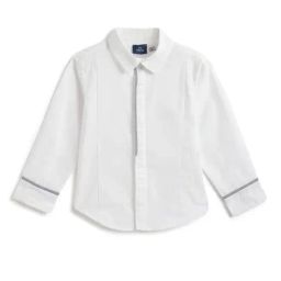 Chicco Boys White Cotton Regular Fit Shirt-picture-12
