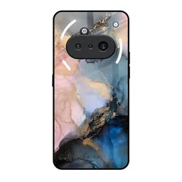 QRIOH Marble Ink Abstract Printed Nothing Phone 3a Glass Back Case Mobile Accessories-picture-24