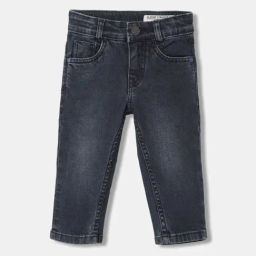 Blue Giraffe Kids Blue Cotton Jeans-image-22