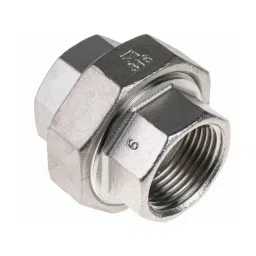 RS PRO Stainless Steel Pipe Fitting Straight Octagon Union 25.4 mm (1 Inch) Female Model No 4993518-image-48