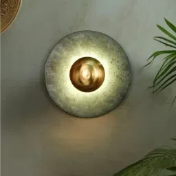FOS LIGHTING Modern Round Green Marble LED Ambient Wall Sconce-image-14