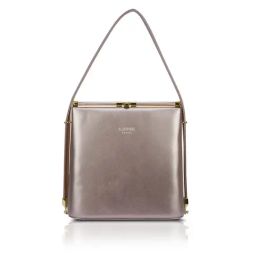 LAVIE LUXE LX GLARE Rose Gold Medium Handbag-14