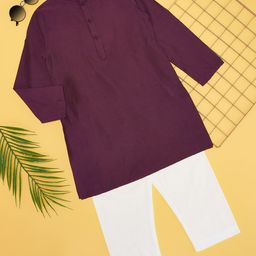 indus route by Pantaloons Boys Regular Kurta with Pyjamas-22