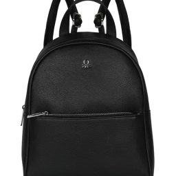 United Colors of Benetton Black AGGNES Textured Backpack-14