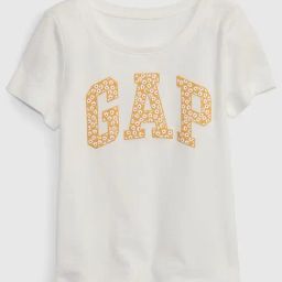 GAP Girls White Cotton Embroidered T-Shirt-image-86