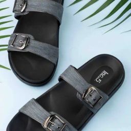 Inc.5 Women's Black Casual Sandals-picture-5