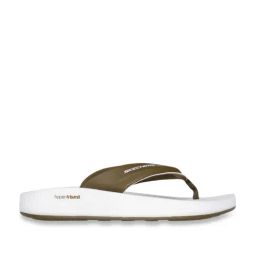 Skechers Men's HYPER SLIDE - SIMPLEX Olive Flip Flops-image-1
