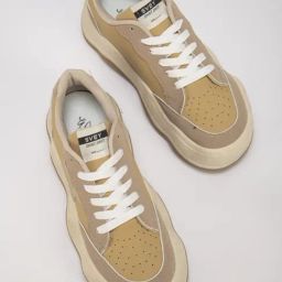 The White Pole Women's Beige Casual Sneakers-picture-16