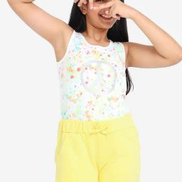 Bonkids Girls Skinny Fit Cotton Regular Shorts-image-2