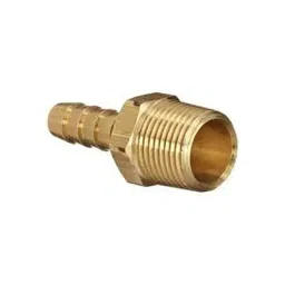 Merababa Brass Hose Nipple 3/8 Inch Hose x 1/2 Inch Male Adapter BSP Thread (Pack of 100)-image-79
