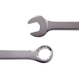 CTM Combination Spanner 8 pcs Set Open & Ring End Metric Spanners 8-19 mm CRV with Plastic Rack Organizer image 3